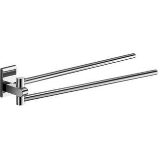 Gedy Maine Polished Double Arm Swivel Handduk Bar Chrome 14 """"