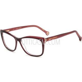 Carolina Herrera HER 0208 C8C 55 Briller Kvinder Krystalklar - Transparent Burgundy on Transparent Ligh - 55mm