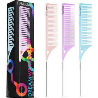 Framar Dreamweaver Highlight Comb Set - Combs For Hair Stylist Highlighting Comb Hair Dye Comb Hair Highlighter Cam