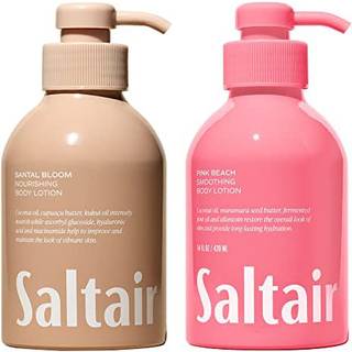 Saltair Body Lotion 2-pak: Ultra-nærende fugtgivende creme til tør hud med signaturdufte