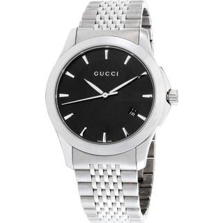 Gucci YA126402 G-Timeless herreur med sort skive