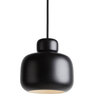 Woud Stone loftslampe large Black