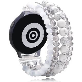 Kai Top Beaded Arracelet kompatibel til Samsung Galaxy Watch 4 Band/Watch 5 Band/Watch 6 Band 40mm 44mm Galaxy Watch 6/Watch 4 Classic 42mm 46mm