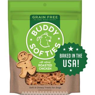 Buddy Biscuit Softies kylling hundegodbidder – Bløde og seje, naturlig ristet kyllingesmag, ovnbagt i USA