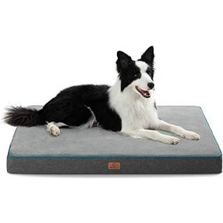 Bedsure Memory Foam Hundekasse seng til ekstra store hunde - XL ortopdiske vandttte kledyrssenge med aftageligt, vaskbart, vandtt betrk og s