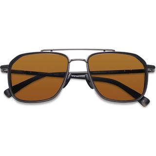 Etnia Barcelona Munger Moss Sun BKBR 57 Solbriller Mænd Black - Gunmetal - 57mm
