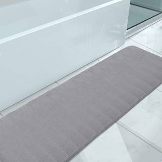 Yimobra hukommelsesskum bademåt stor størrelse 70 x 24 tommer blød og behagelig super vandabsorption ikke-glide tyk maskine vask lettere at tørre