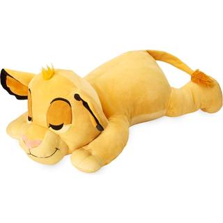 Disney Store Official Simba Cuddleez Plush - The Lion King - 26 -tommer - Ultra -Soft & Cuddly Jungle King - Detaljering og premium kvalitet - Id