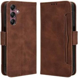 Samsung Galaxy A15 Pung Cover med Kortholder - Brun