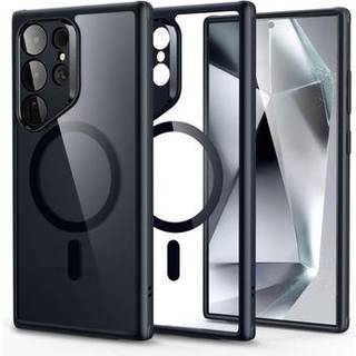 Samsung Galaxy S24 Ultra ESR Classic Hybrid Halolock Bagside Cover - MagSafe Kompatibel - Sort Gennemsigtig