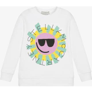 Stella McCartney Kids Printed cotton jersey sweatshirt - white - Y 2