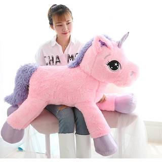 Sofipal Giant Unicorn udstoppet dyreleget?j Soft store enhj?rninger Plush Pillow til sovev?relse Valentines Pink 39.4 """"
