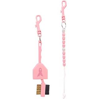 Rhinestone Golf Bead Score Counter & Utility Golf Brush Kit til kræftbevidsthed