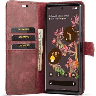 Wallet DG-Ming 2i1 Google Pixel 6 - Rød