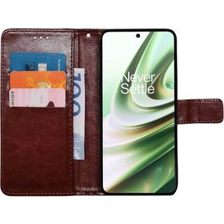 Wallet cover 3-kort OnePlus Nord CE 3 - Brun