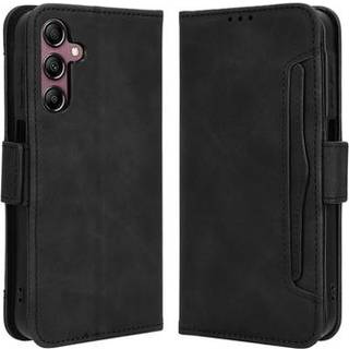 Samsung Galaxy A15 Pung Cover med Kortholder - Sort