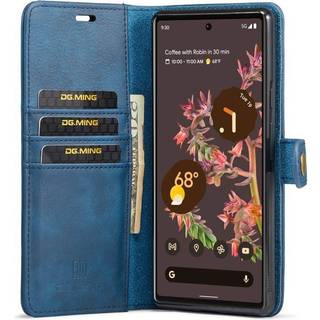 Wallet DG-Ming 2i1 Google Pixel 6 - Blå