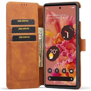 DG-Ming Wallet cover 3-kort Google Pixel 6 - Brun