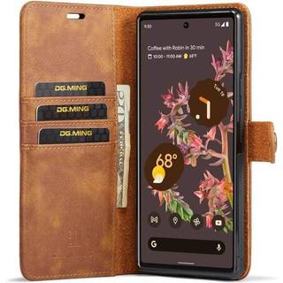 Wallet DG-Ming 2i1 Google Pixel 6 - Brun