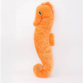 Zippypaws Jigglerz - Zippy Paws Dog Beach Legetøj til store og små hunde Sea Animal Plush Legetøj uden fyldning af havdyr tema Squeaky Interactiv