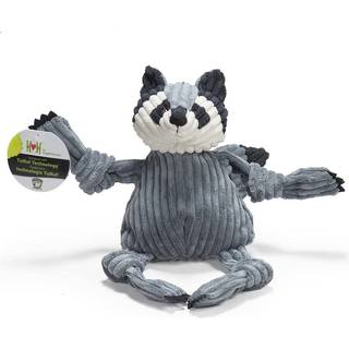 Hugglehounds Knotties Dogleget?j til sm? hunde - plys hundeleget?j - Squeaky interaktiv hvalp leget?j - bl?d, men alligevel h?rd holdbar udstoppe