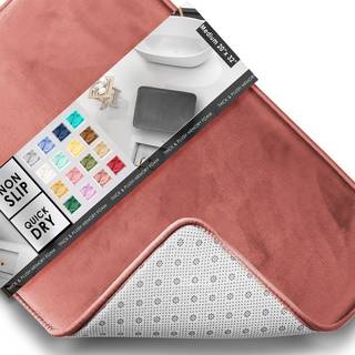 Clara Clark badev?relse t?pper fl?jl hukommelse skum badem?tsm?t skridsikre maskine vaskbare badet?pper - t?rrer hurtigt ultra bl?dt plys badem?t