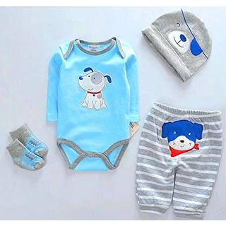 Reborn Baby Dolls Clothes Boy Blue Outfits til 20 """"- 22 """" Reborn Doll Boy Clothing