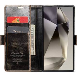 CaseMe Wallet 2-kort Samsung Galaxy S24 Ultra - Brun