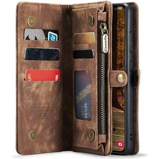 CaseMe mobilcover 008 8-kort Samsung Galaxy S24 - Rød