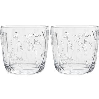 Moomin Arabia Moomin drikkeglas 28 cl 2-pak Klar