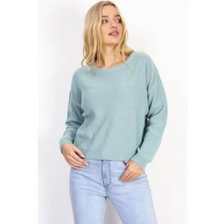 Brave Soul Langærmet strik - Mint Blue - XS