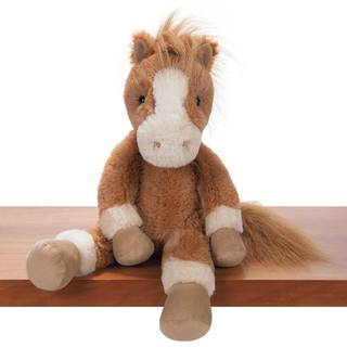 Vermont Teddy Bear Buddy Fyld heste - Hesteudstoppede dyr Brun Pony 15 tommer