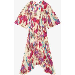 Marant Etoile Printed cotton midi dress - multicoloured - M