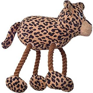 Outward Hound Tuggy Buddyz Leopard Squeaky Rope Hundelegetj