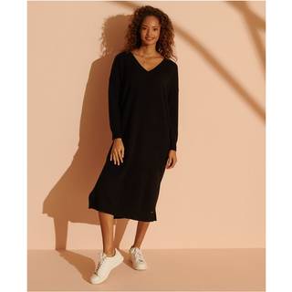 Superdry Kjole i kashmir og uld med V-hals