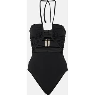 Rick Owens Halterneck cutout swimsuit - black - XS