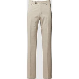 HECHTER PARIS Herren Hose beige meliert