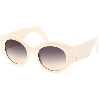 TODS TO0347 25B 51 Solbriller Kvinder Hvid - Ivory - 51mm