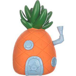 SpongeBob Squarepants til kæledyr ananas hus vinylhund legetøj gummi hund legetøj formet som ananas fra squeaky hund legetøj til alle hunde sjov