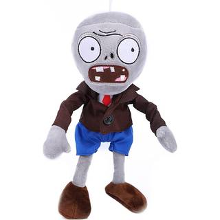 JHESAO 12 """" PVZ Plush Zombies Brown Coat Toys Normal Zombies PVZ 1 2 Fyldt Soft Doll Grey Zombies Nye