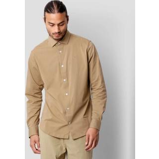 Clean formal stretch shirt - Varm Sand