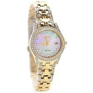 Citizen EW1223-81D Silhouette Crystal Eco-Drive Bracelet Watch - W9112