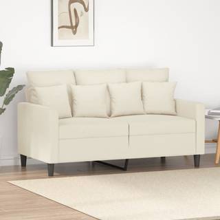 2-Personers Sofa Fløjl - 120 cm / Creme