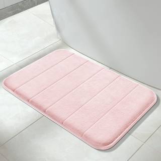 Yimobra hukommelsesskum bademåt stor størrelse 24 x 17 tommer blød og behagelig super vandabsorption ikke-glide tyk maskine vask lettere at tørre