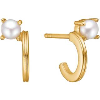 Carré Øreringe 18 kt. Forgyldt Sølv FH 4417 BI - Dame - 925 Sterling Silver