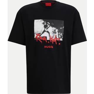 HUGO Herren T-Shirt schwarz