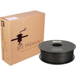 3DE Premium - PLA Antistatic - Black - 1.75mm - 1kg