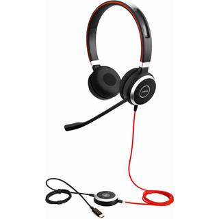Jabra 6399-823-189 hovedtelefoner/headset Ledningsført Kontor/Callcenter USB Type-C Bluetooth Sort