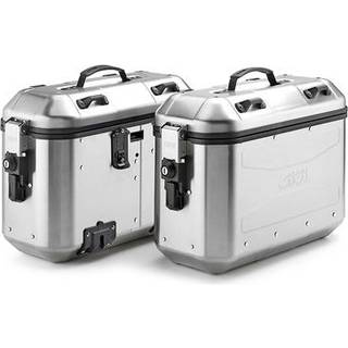 Givi Trekker 36 Dolomiti Aluminium-taskesæt, Monokey