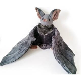 Enivtfz 12 """" Stor flagermus plys legetøj uhyggelig goth flagermus udstoppet dyr livagtige flagermus plushie dukke gotisk flagermus blød kramende